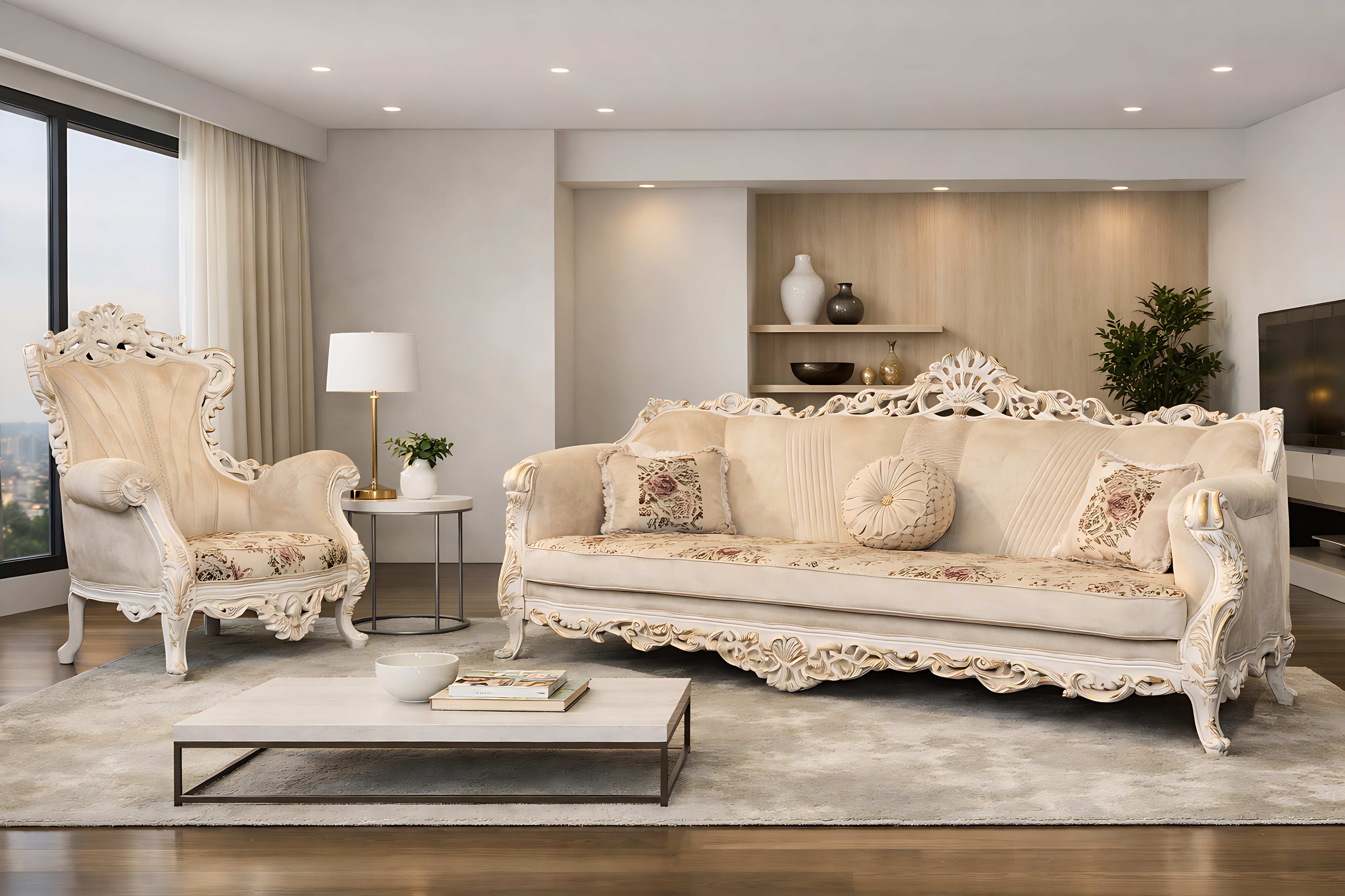 Luxury corner sofa